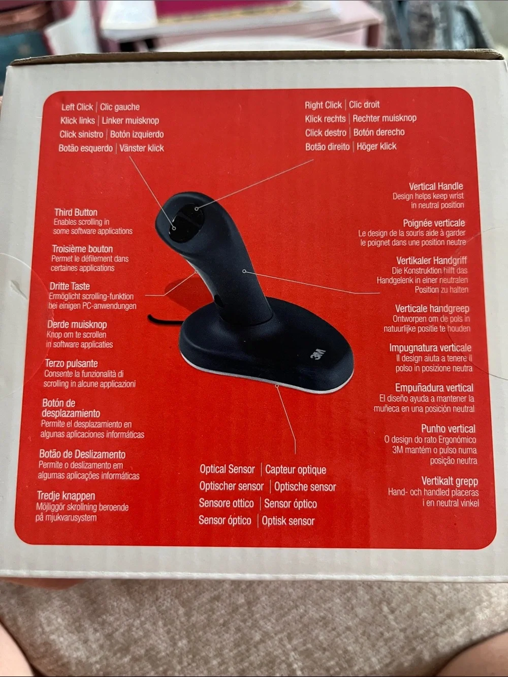 3M Ergonomic mouse